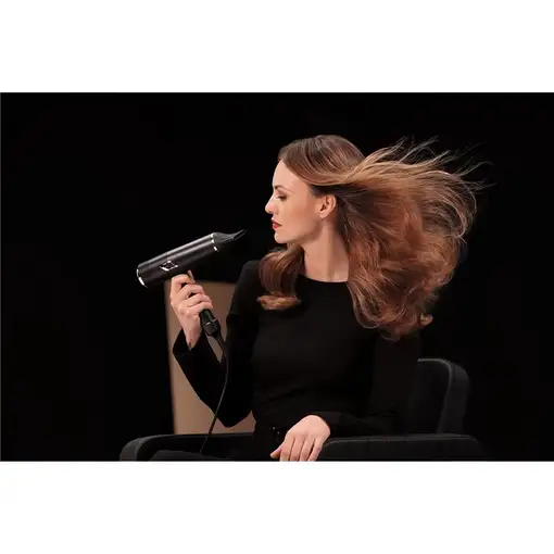 Secador de pelo Ultimate Experience CV9920F3 2000 W Negro, Cobre ROWENTA