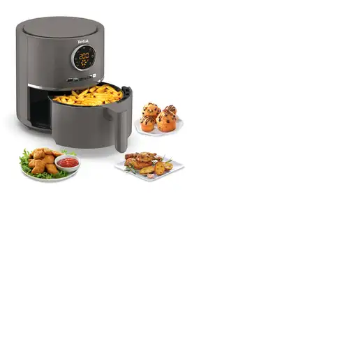 Tefal Ultra Fry Digital EY111B Sencillo 4,2 L 1400 W Freidora de aire caliente Gri