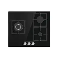 Hisense GG633B hobs Negro Encimera 58 cm Encimera de gas 3 zona(s)