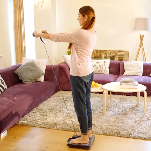 Omron BF511 Plaza Azul Báscula personal electrónica