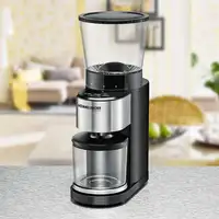 Rommelsbacher EKM 500 molinillo de café Negro, Acero inoxidable