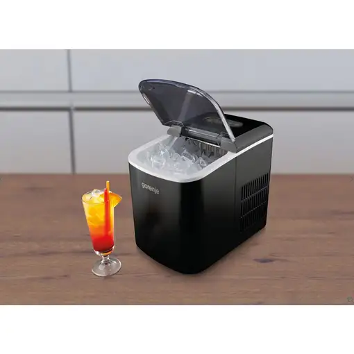 Gorenje MC1200B Máquina para hacer cubitos de hielo portátil 12 kg/24h 120 W Negro