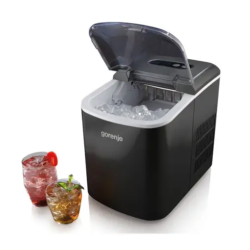 Gorenje MC1200B Máquina para hacer cubitos de hielo portátil 12 kg/24h 120 W Negro