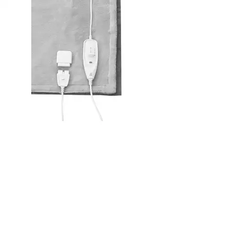 Medisana HB 675 Manta eléctrica 120 W Gris Microfibra