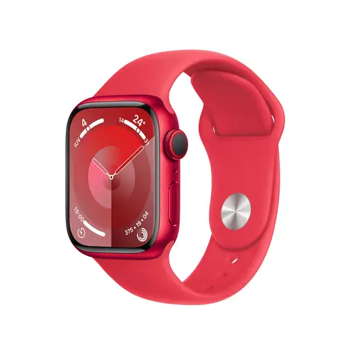 Apple Watch Series 9 41 mm Digital 352 x 430 Pixeles Pantalla táctil 4G Rojo Wifi Apple Watch Series 9 41 mm Digital 352 x 430 Pixeles Pantalla táctil 4G Rojo Wifi