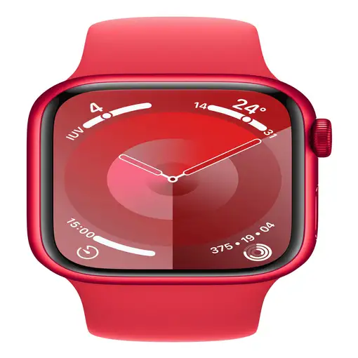 Apple Watch Series 9 41 mm Digital 352 x 430 Pixeles Pantalla táctil 4G Rojo Wifi
