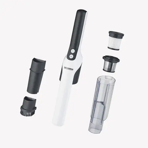 Aspiradora de mano Negro, Blanco Sin bolsa  HV 7140  SEVERIN