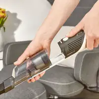 Severin HV 7140 aspiradora de mano Negro, Blanco Sin bolsa