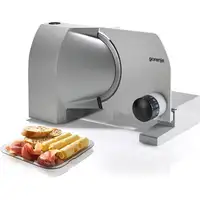 Gorenje R708A rebanadora Eléctrico 100 W Acero inoxidable