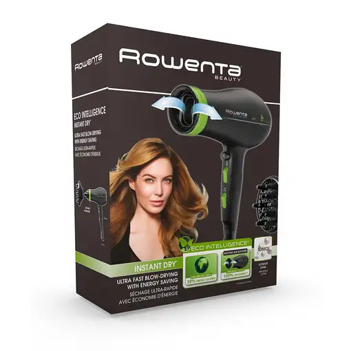 Rowenta CV6030 secador 1500 W Negro, Verde