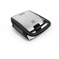 Tefal SW854D sandwichera 700 W Negro, Acero inoxidable
