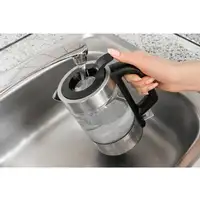 ProfiCook PC-WKS 1228 G tetera eléctrica 0,5 L 1100 W Acero inoxidable, Transparen