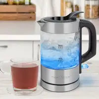 ProfiCook PC-WKS 1228 G tetera eléctrica 0,5 L 1100 W Acero inoxidable, Transparen