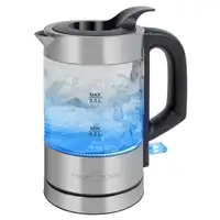 ProfiCook PC-WKS 1228 G tetera eléctrica 0,5 L 1100 W Acero inoxidable, Transparen