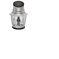Rommelsbacher MZ 500 picadora eléctrica de alimentos 1,5 L 500 W Negro, Acero inox
