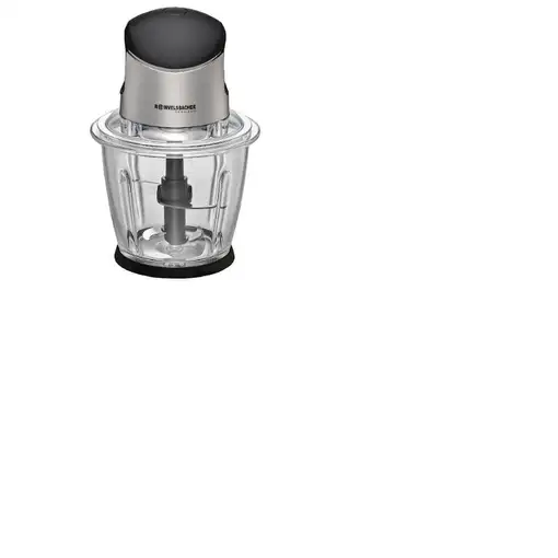 Rommelsbacher MZ 500 picadora eléctrica de alimentos 1,5 L 500 W Negro, Acero inox
