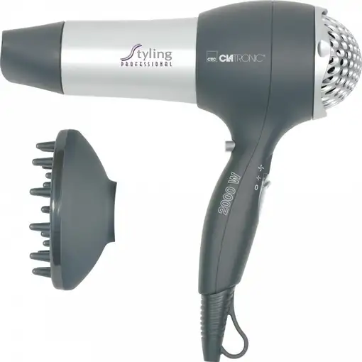 Clatronic HTD 3055 secador 2000 W Gris, Plata