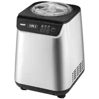 Unold 48825 máquina para helados Compresor de helados 1,2 L 135 W Negro, Plata