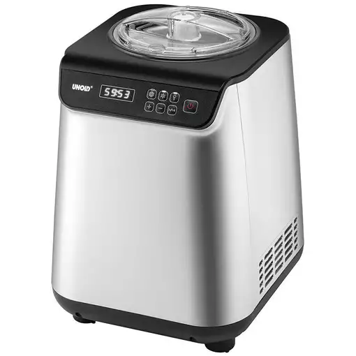Unold 48825 máquina para helados Compresor de helados 1,2 L 135 W Negro, Plata
