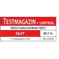 Unold 48615 fondue, gourmet y wok 800 L 6 personas(s)