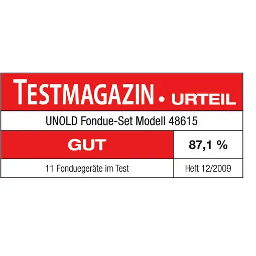 Unold 48615 fondue, gourmet y wok 800 L 6 personas(s)
