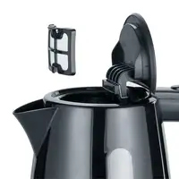 Severin WK 3410 tetera eléctrica 1 L 2200 W Negro