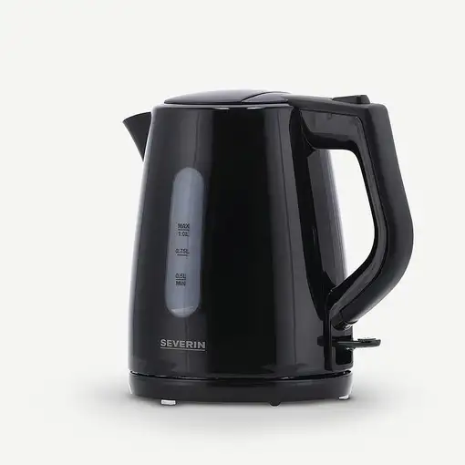 Severin WK 3410 tetera eléctrica 1 L 2200 W Negro