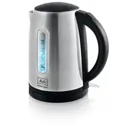 Melitta Prime Aqua tetera eléctrica 1,7 L 2200 W Negro, Acero inoxidable