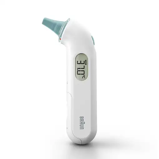 Braun ThermoScan 3 De contacto Blanco Oído