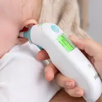 Braun ThermoScan 6 Termómetro de contacto Blanco Oído Botones