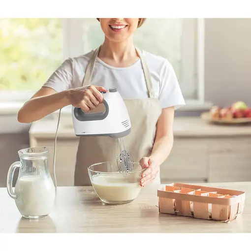 Clatronic HM 3775 Batidora de mano 400 W Gris, Blanco
