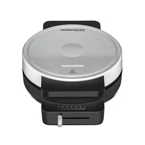 Rommelsbacher WA 850 gofrera 1 barquillo(s) 850 W Negro, Plata