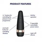 Satisfyer Pro 3+ Vibrador de varita Ambidextro
