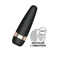 Satisfyer Pro 3+ Vibrador de varita Ambidextro