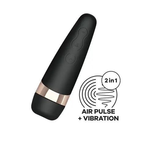 Satisfyer Pro 3+ Vibrador de varita Ambidextro