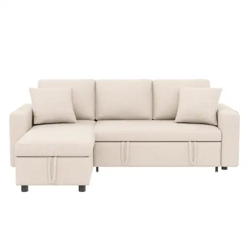 Sofá cama CollaHausse Función de cama, Forma en L, Chaise longue