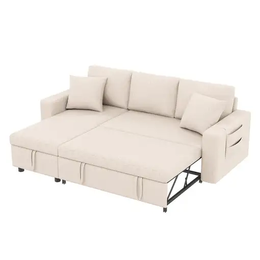 Sofá cama CollaHausse Función de cama, Forma en L, Chaise longue