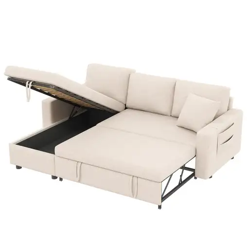 Sofá cama CollaHausse Función de cama, Forma en L, Chaise longue