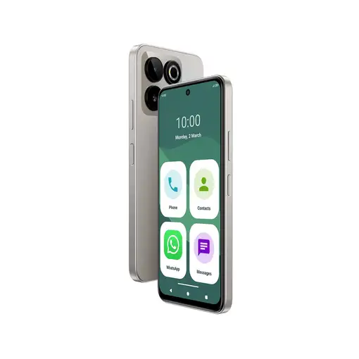 Smartphone ZEUS 8 + 128GB Plata SPC