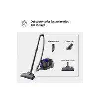 LG VC5506NHTB aspiradora 1,1 L Secar 650 W Sin bolsa