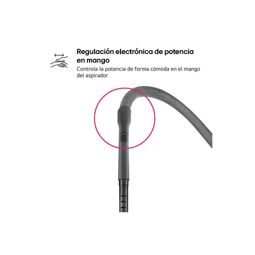 LG VC5506NHTB aspiradora 1,1 L Secar 650 W Sin bolsa
