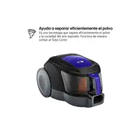 LG VC5506NHTB aspiradora 1,1 L Secar 650 W Sin bolsa