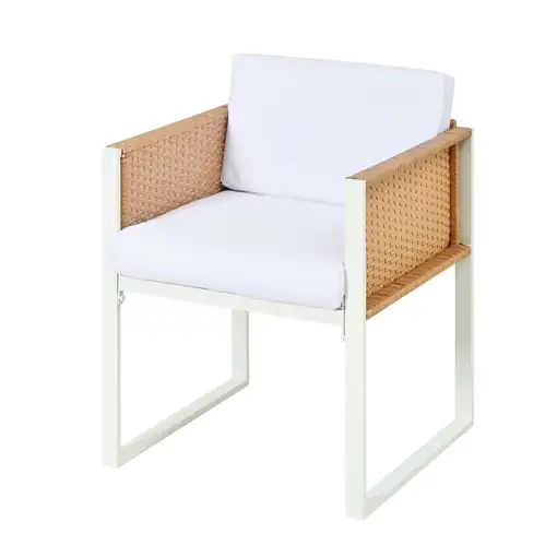 Conjunto de mesa y sillas CollaHausse de poli-ratán, Conjunto de mesa y sillas