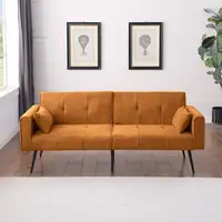 Sofá cama CollaHausse en tela, Modular, Plegable, Convertible en cama, Compacto Sofá cama CollaHausse en tela, Modular, Plegable, Convertible en cama, Compacto