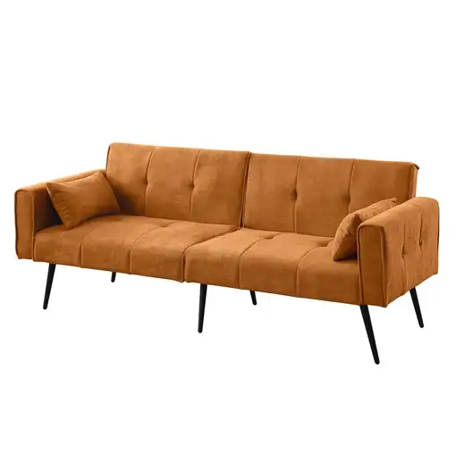 Sofá cama CollaHausse en tela, Modular, Plegable, Convertible en cama, Compacto