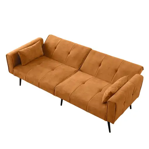 Sofá cama CollaHausse en tela, Modular, Plegable, Convertible en cama, Compacto