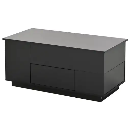 Mesa de centro CollaHausse 4 en 1, Altura ajustable 100x50x45cm