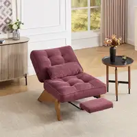 Sillón CollaHausse en tela, Reclinable, Respaldo ajustable, Sin respaldo