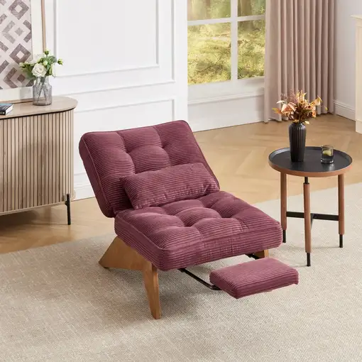 Sillón CollaHausse en tela, Reclinable, Respaldo ajustable, Sin respaldo Sillón CollaHausse en tela, Reclinable, Respaldo ajustable, Sin respaldo