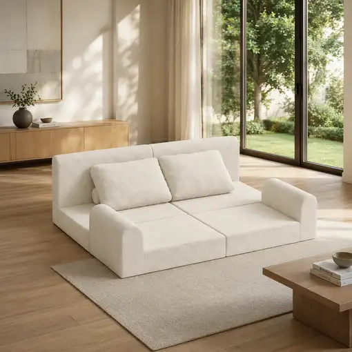 Sofá cama CollaHausse cambiable, Plegable, Multifuncional, Sillón cama